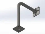 Industrial L-Bracket Support - Heavy Duty SS304 Design

-4