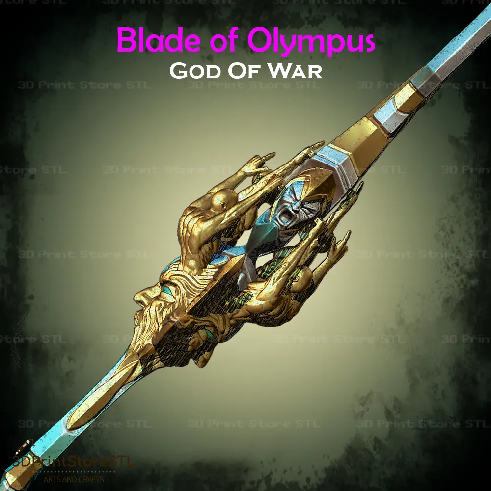 Blade Of Olympus Cosplay God of War - STL File