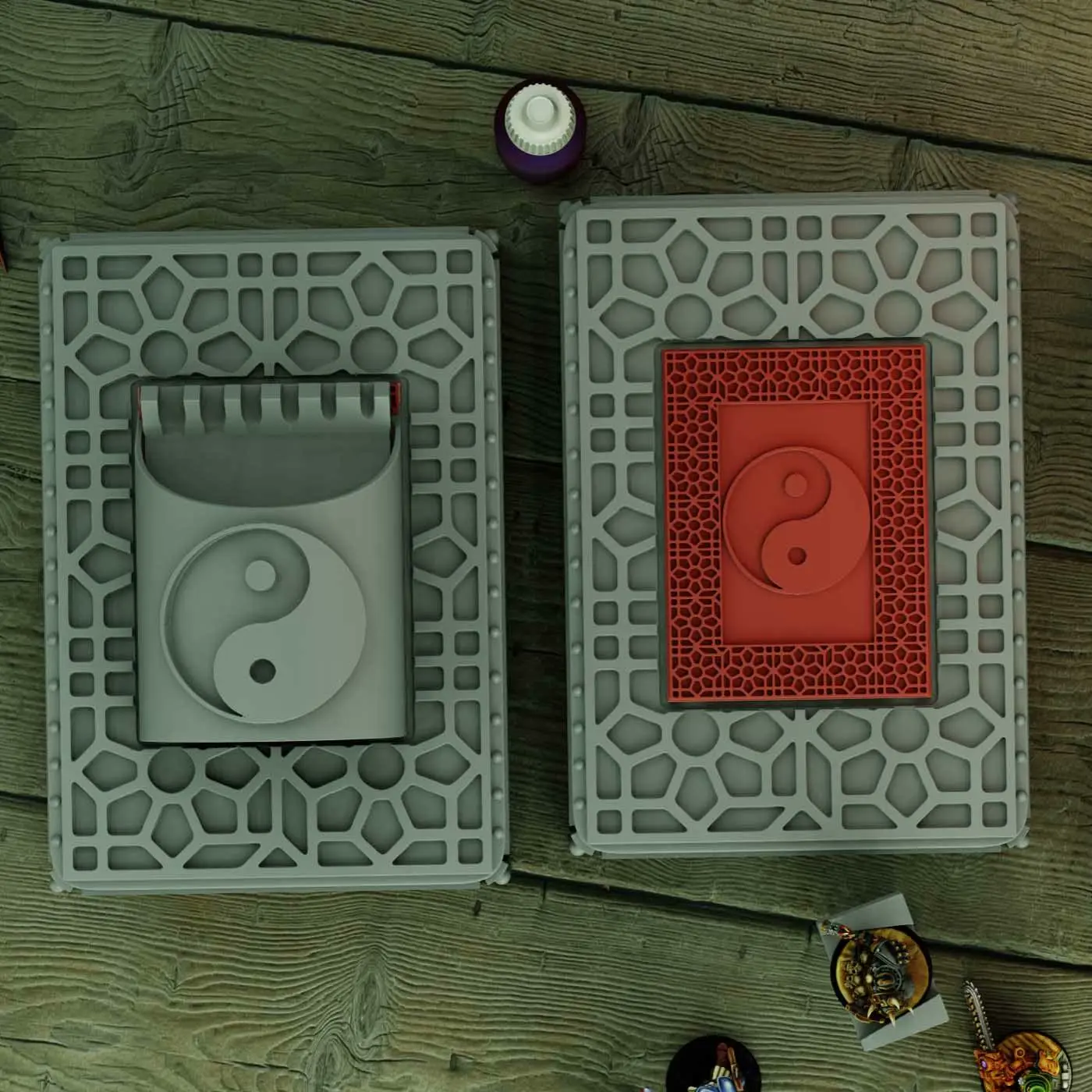 Yin yang Painting Box