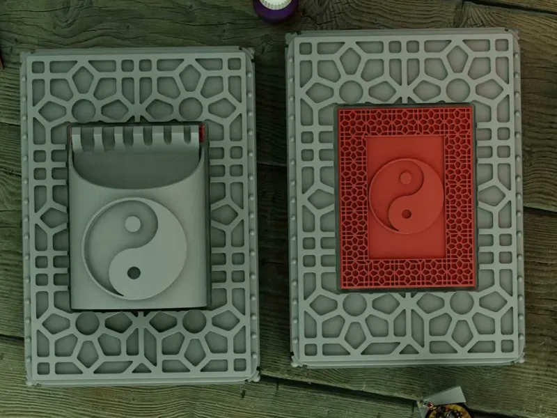 Yin yang Painting Box