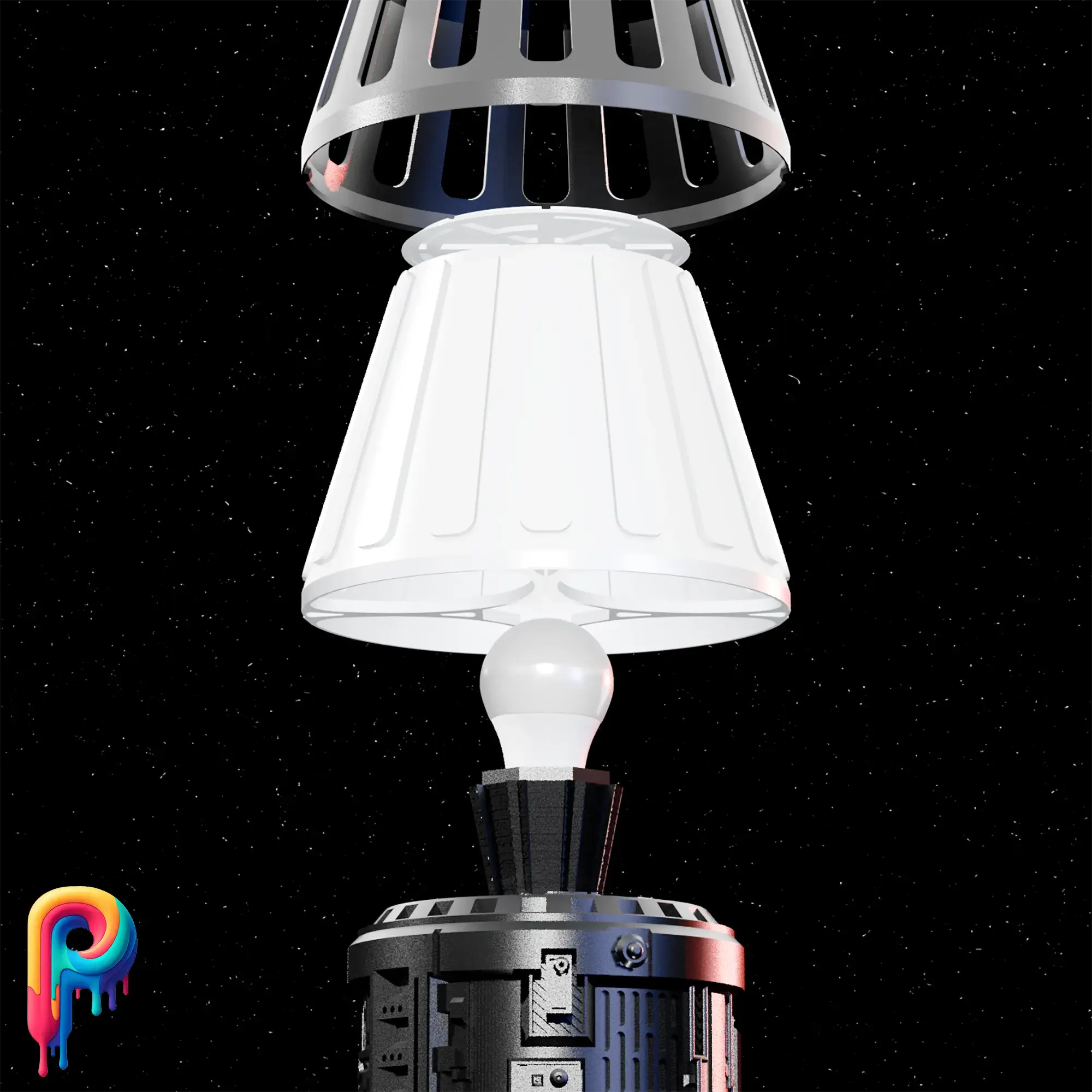 Светильник Star Wars от Polymeria