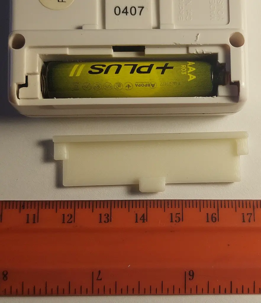 Watch battery cover