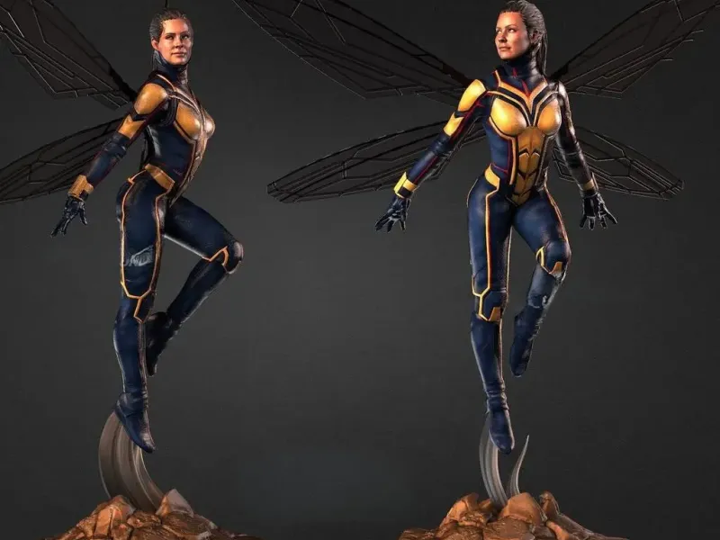 Evangeline lilly the wesp Avengers Marvel Multipart 2version