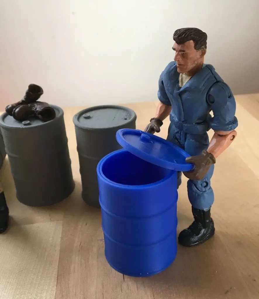 Oil Drums (3.75" scale)
