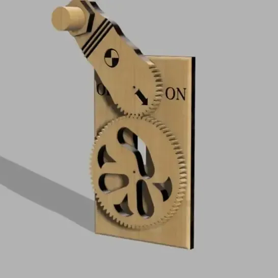 gear light switch cover