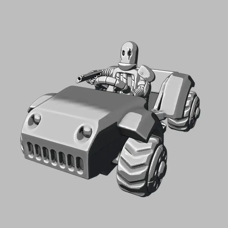 Beta Driver (32mm scale, scaleable)
