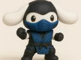 hello kitty x mortal kombat cinnamonroll sub zero-0