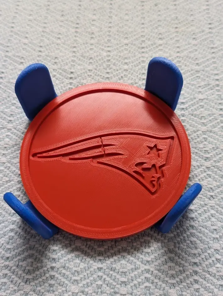 New England Patriots Coaster w/holder (holds 6)