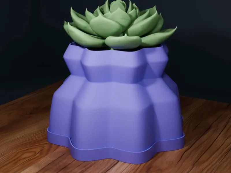 Geometric Plant Pot