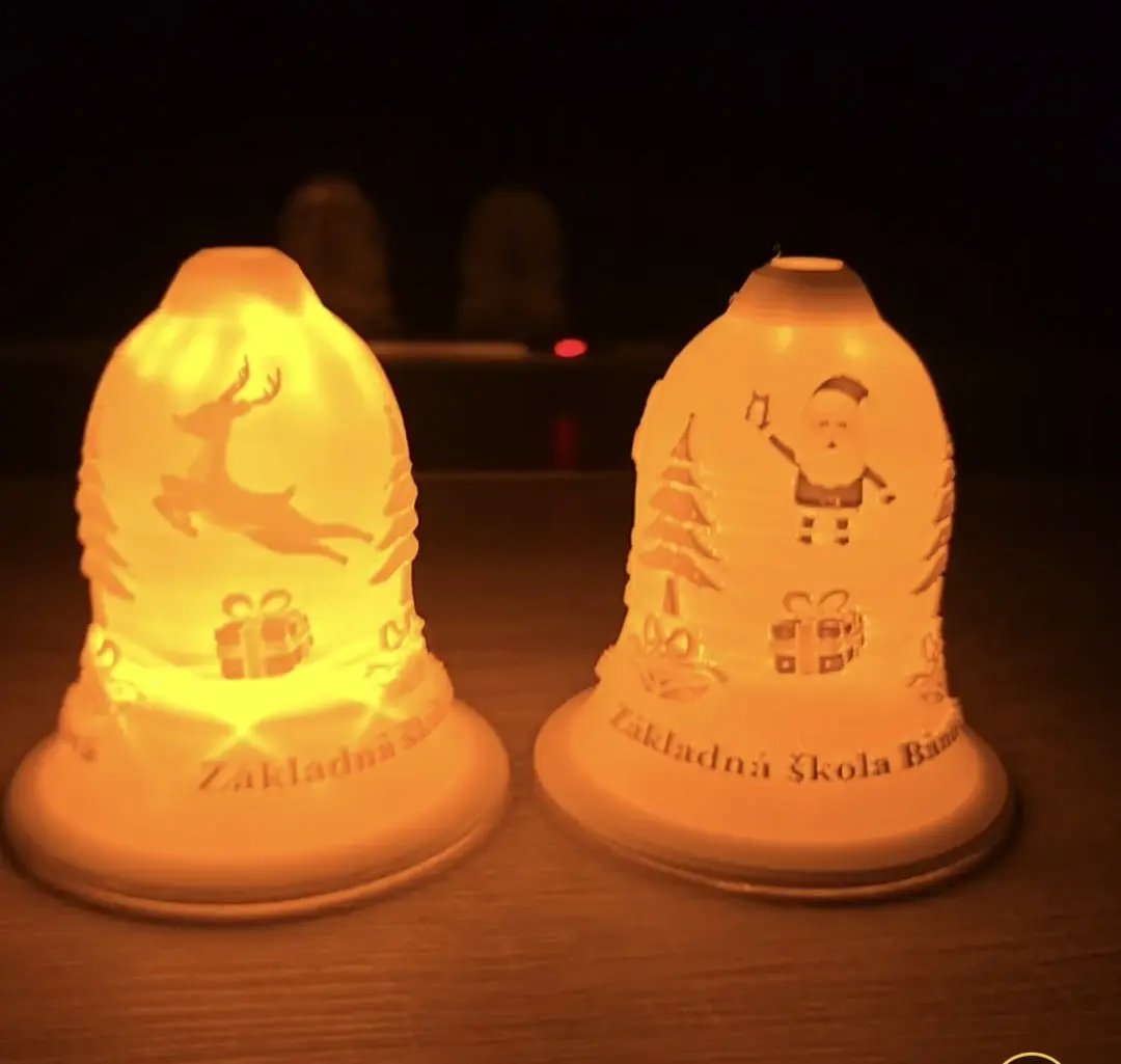 3D Printer Files | 3MF File | Christmas bell
