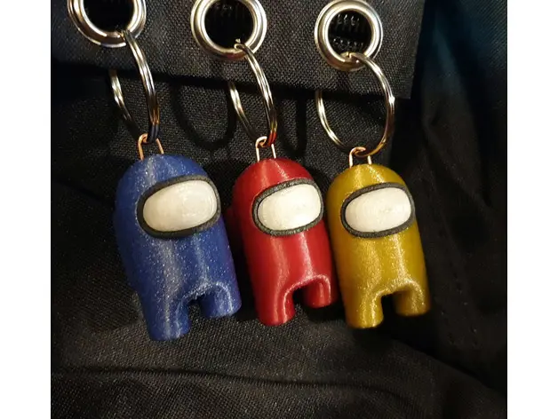 Amongus Keychain