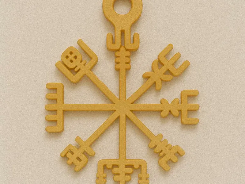 Vegvisir keychain