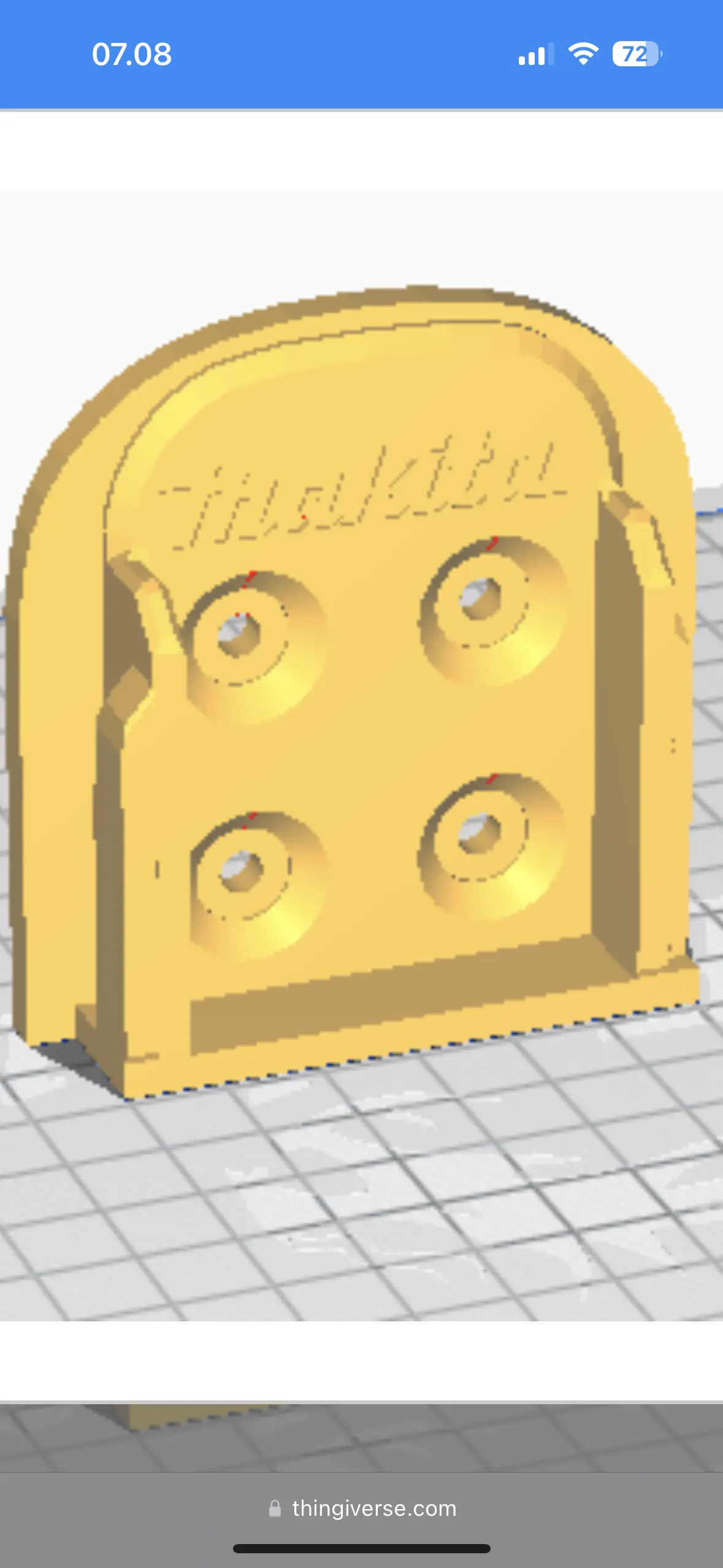 Makita 18V tool holder for 4 mm button head screws