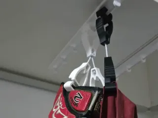 Motorcycle, bicycle, cloth holder, glove holder