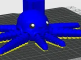 🐙💙 Articulated Flexi Octopus-8