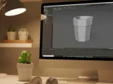 Flowerpot Low poly 1-0