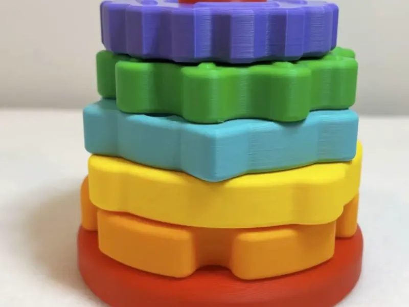 Vormenstapelspeelgoed voor kinderen