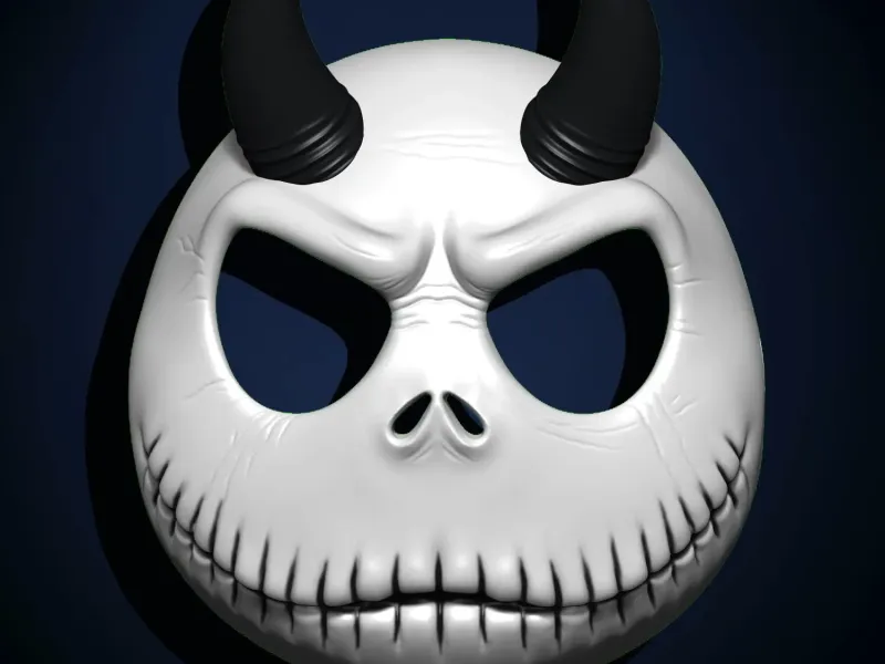 Maschera di Jack Skellington