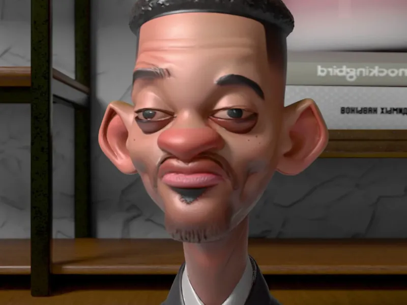 Will Smith Bust Fan Art