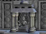 Indian temple with Shiva statues 15 - miniatures warhammer t-7