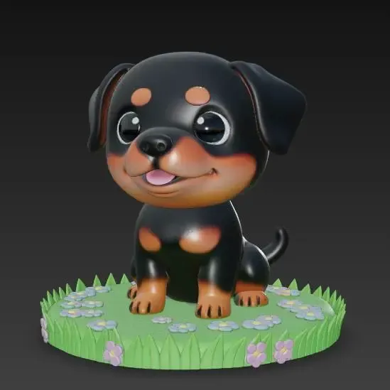 Rottweiler Chibi