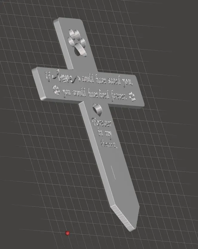 \Memorial Garden Stake 2 dog