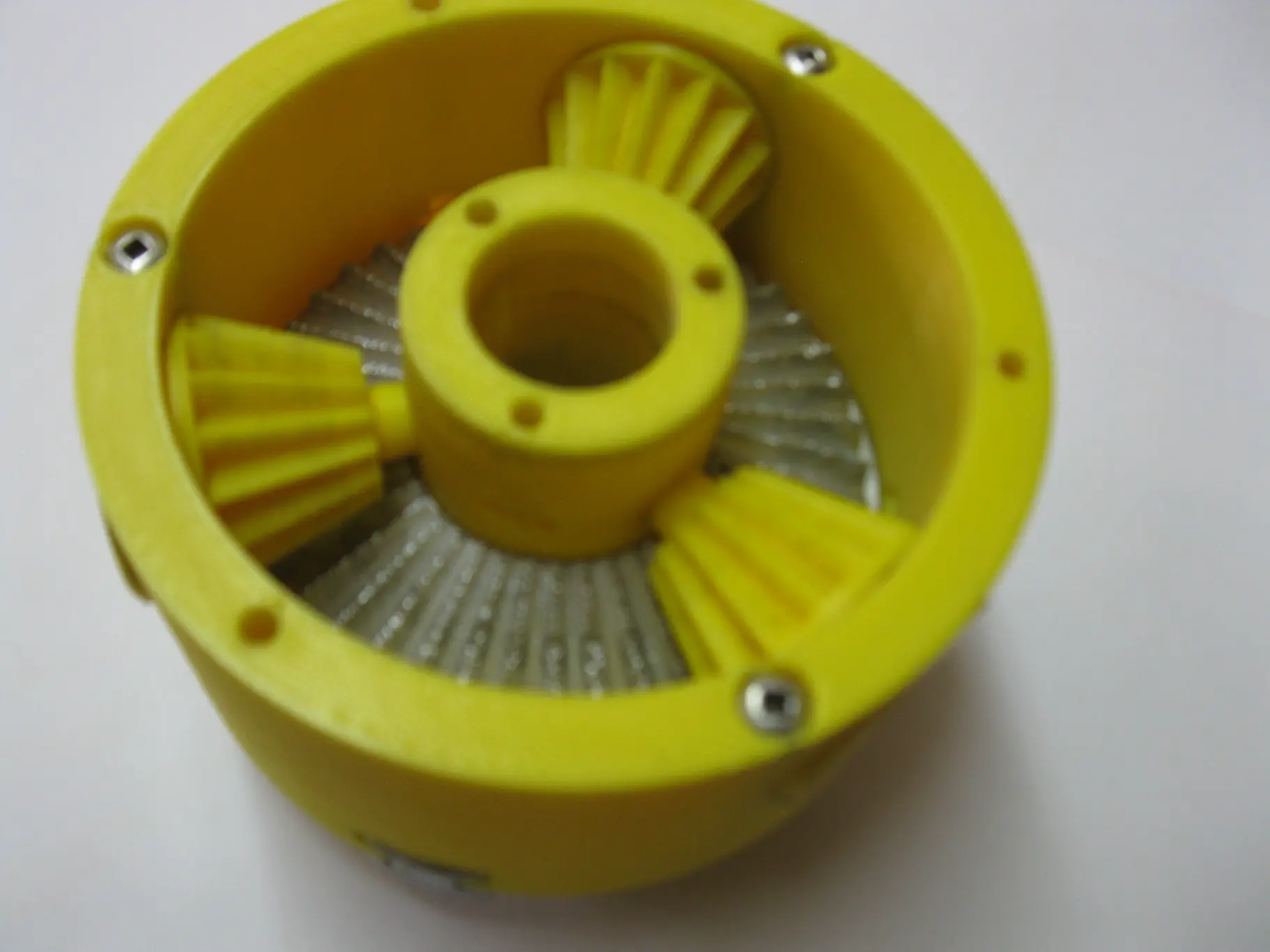Realistic 3-Jaw Lathe Chuck Design #1, 