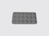 set box with compartments, thk 2,5mm, in size 10x10mm-6