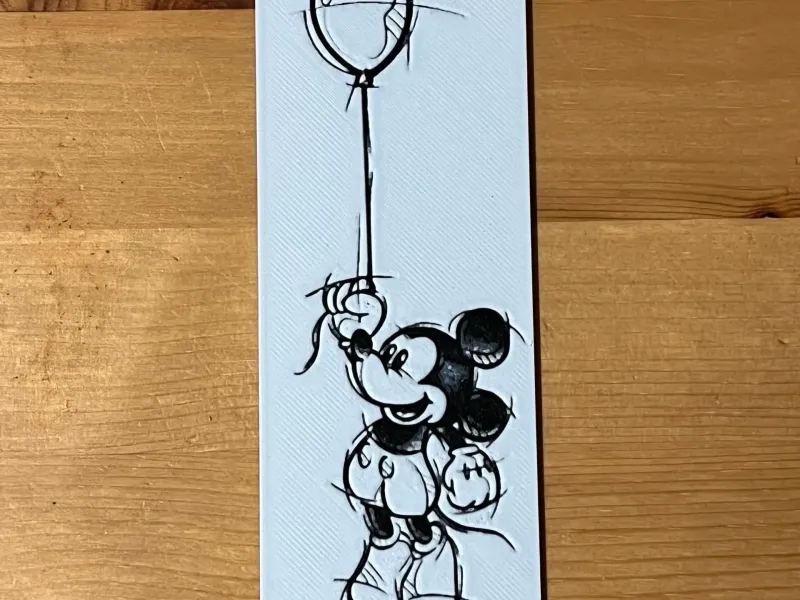 Mickey Mouse Bookmark