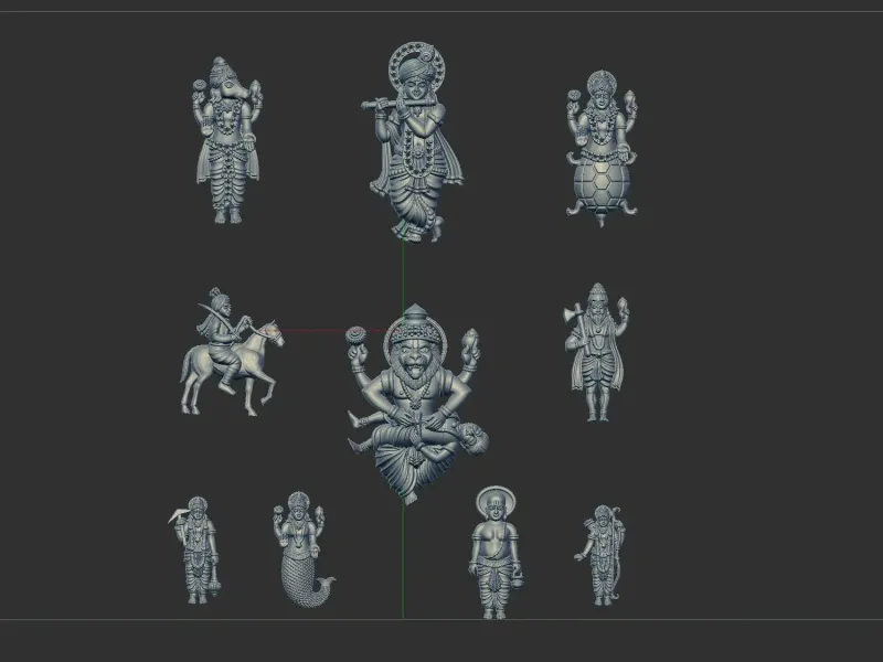 10 avatar god