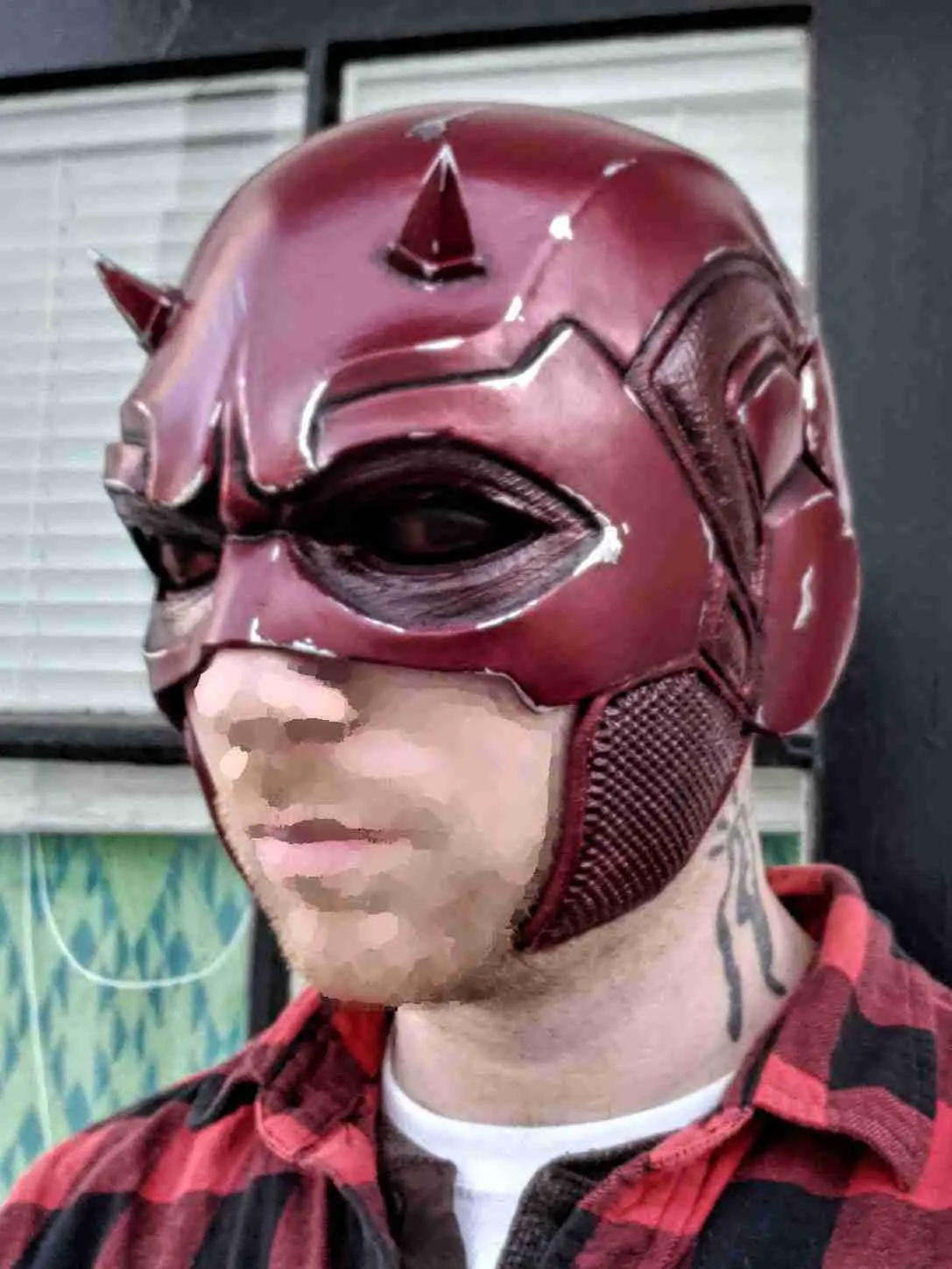 Marvel Daredevil Helmet Cosplay - Halloween Costume Mask