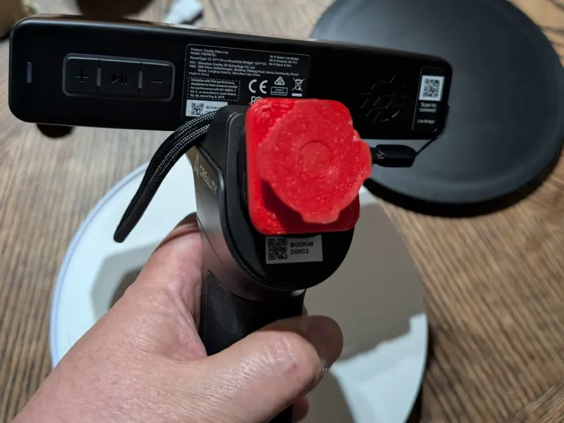 Scan Otter Lite zu Quad Lock Halterung