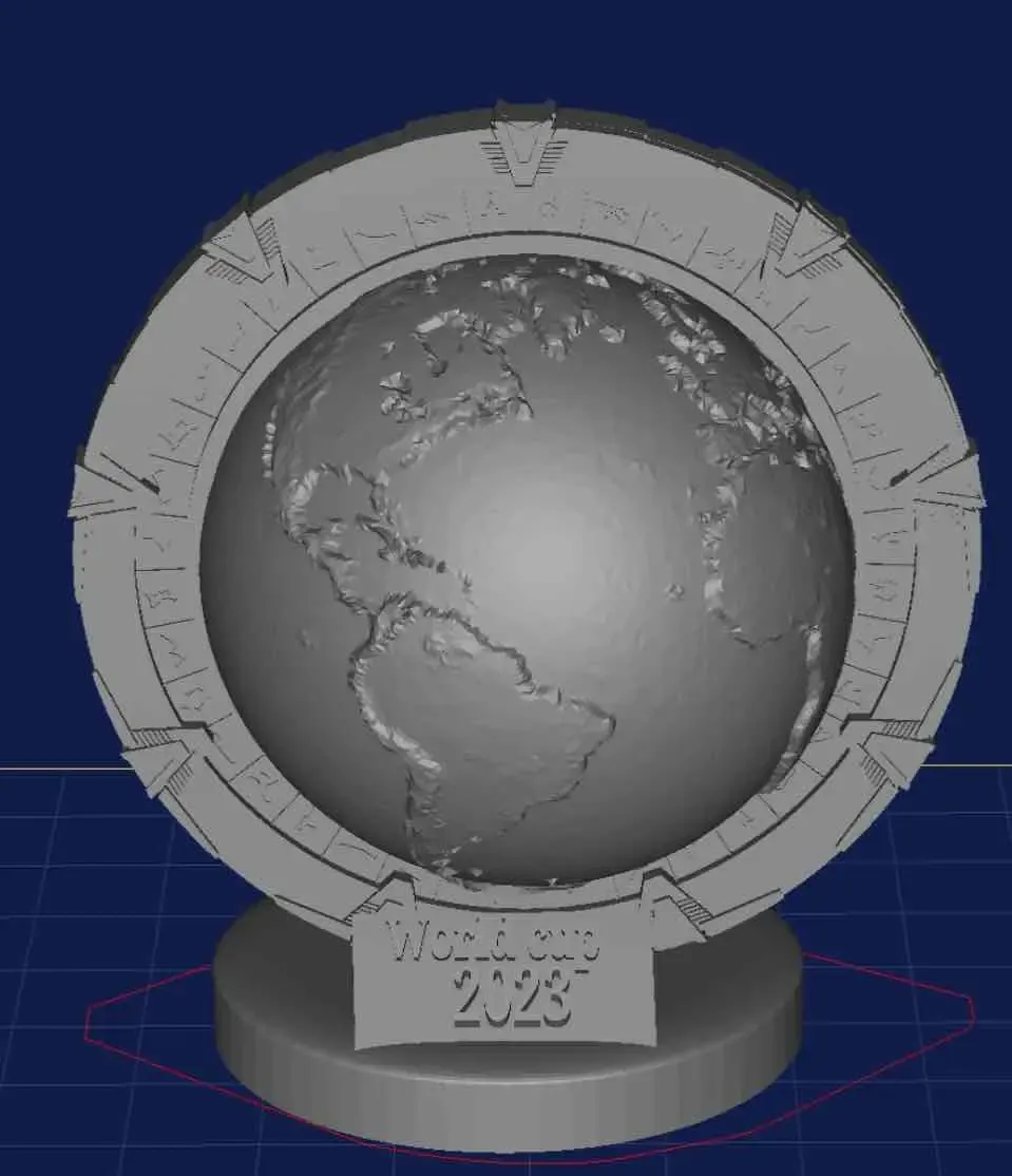 Stargate world trophy
