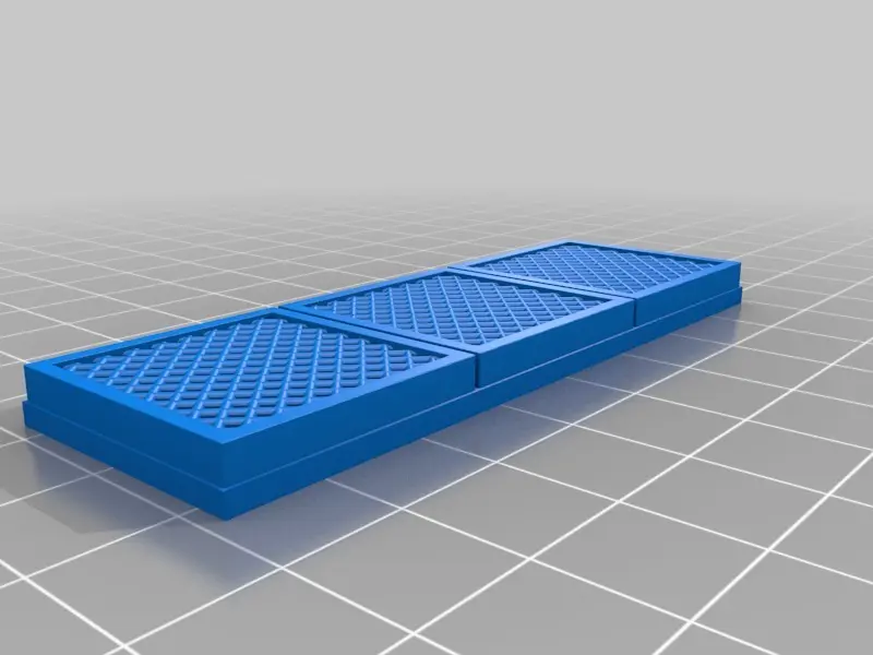 Scifi floor tiles - Meshed