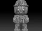 Knitted Pumpkin Man-4