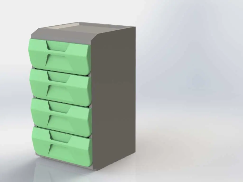Other STL Download - Mini Filing Cabinetby Toti Skywalker