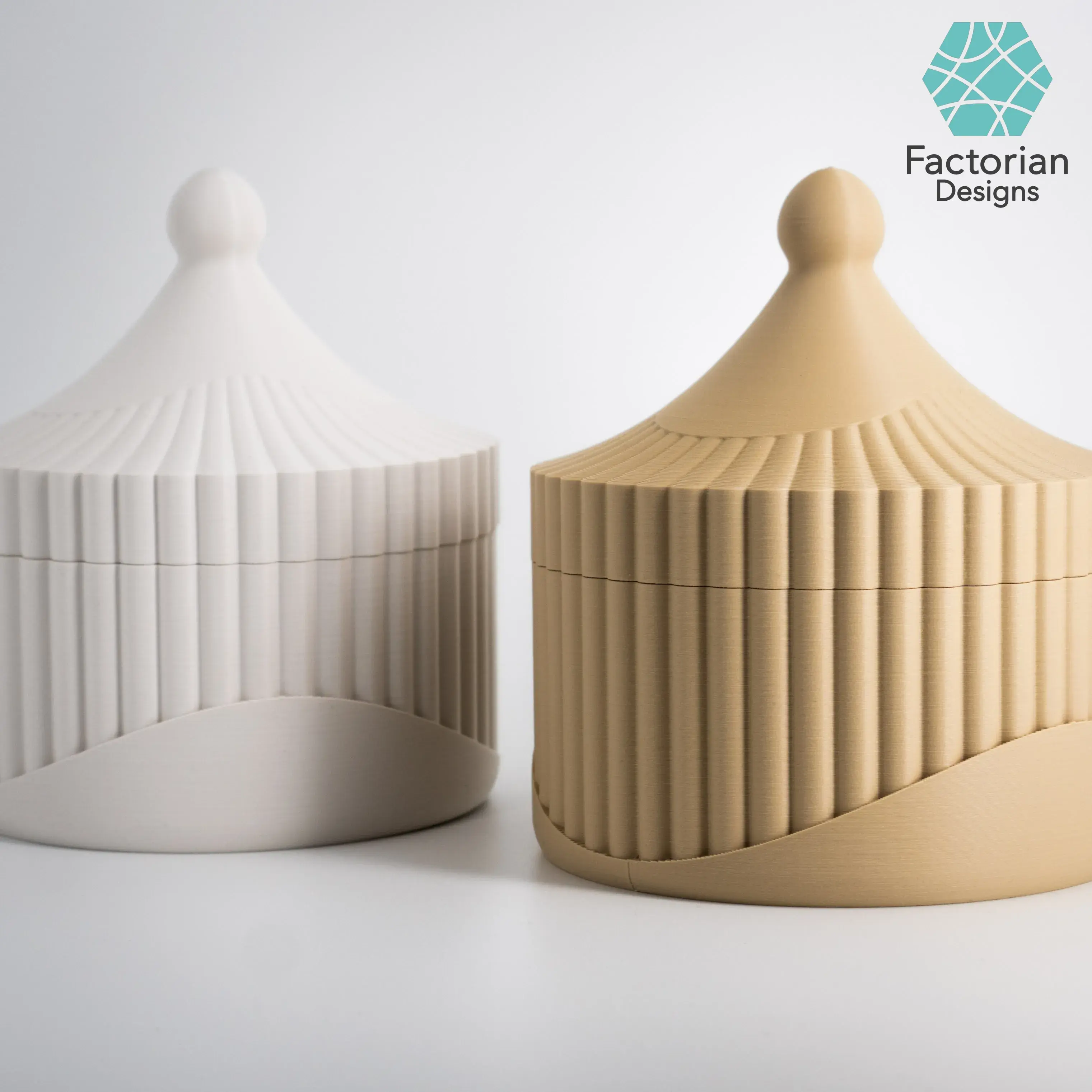 Dual Secret Jewelry Box 3D Print File | Storage Box Aurelia