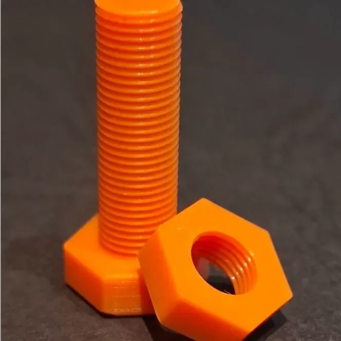 Bolt with nut M8 for 13mm wrench