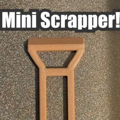 build plate scrapper