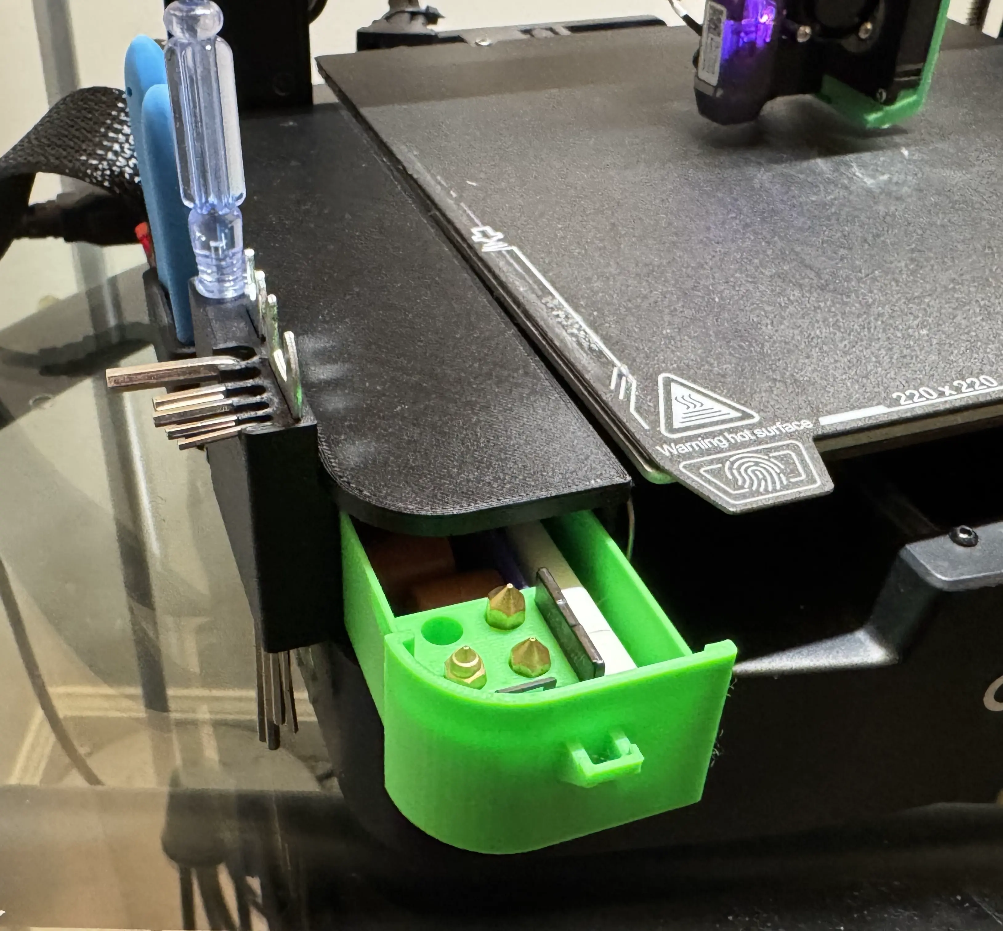 Ender-3 V3 KE/SE Tool Holder Side Drawer V2