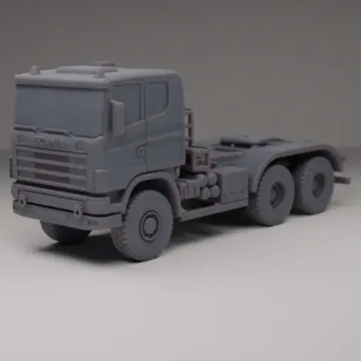European Scania-Inspired Truck 🚛 Camión Europeo Estilo Scan