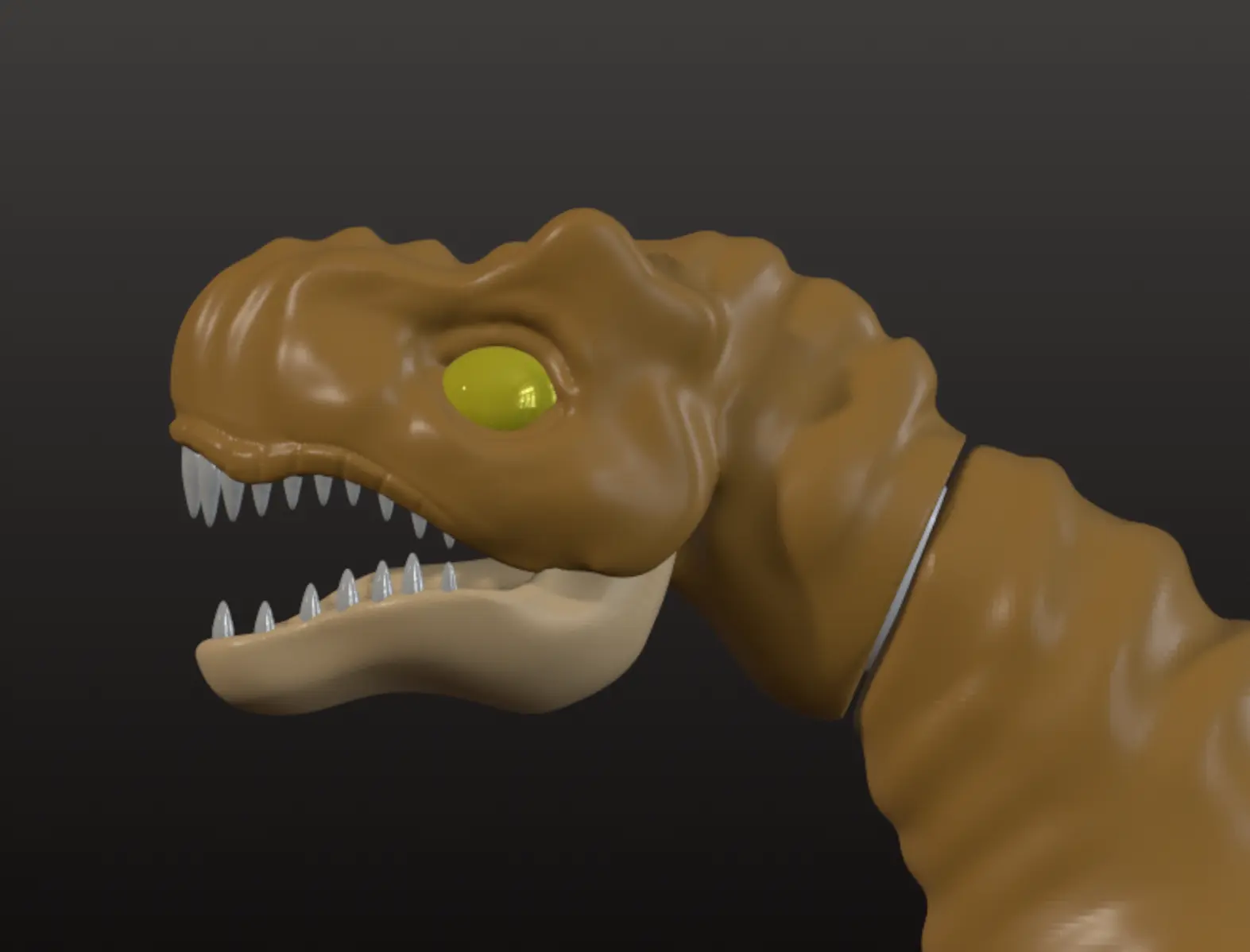 Tyrannosaurus rex t-rex articulated flexi