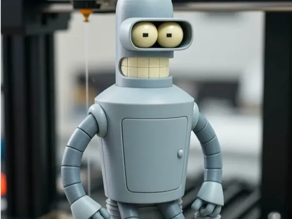 Statuetta da collezione Bender Bending Rodriguez - Futurama 3D