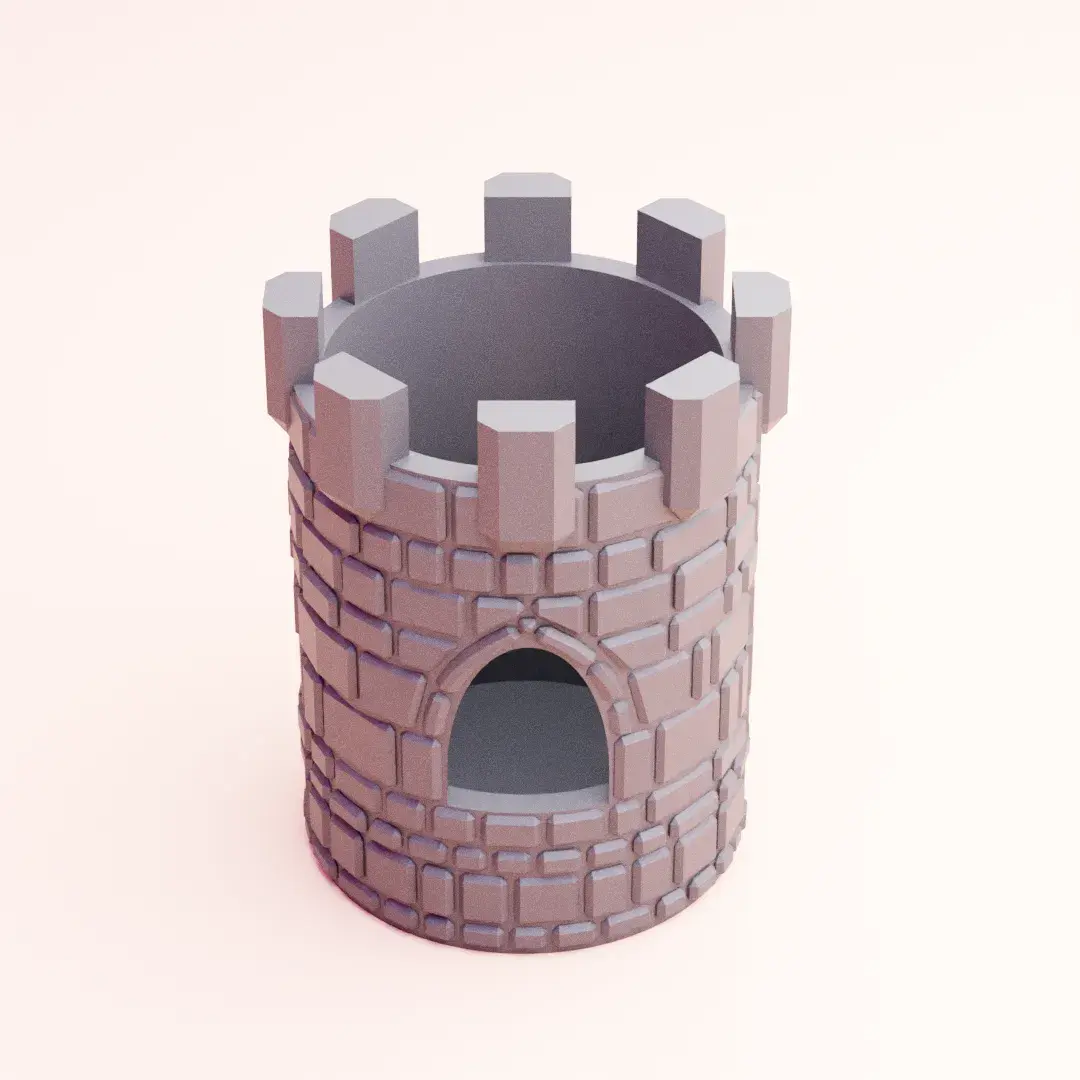 pencil holder castle