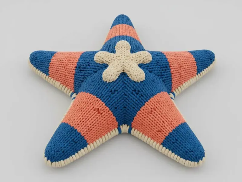 Knitted Nautical Starfish – Noah0x03