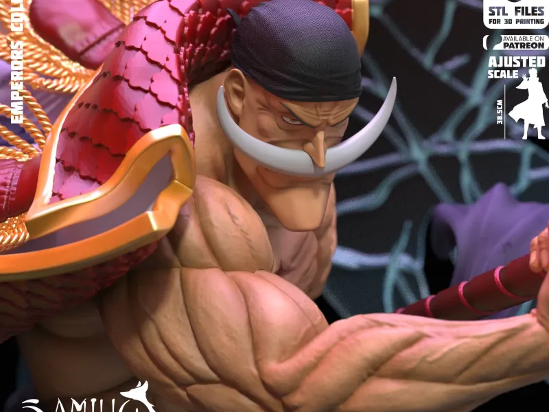 Samiho Studios - Whitebeard: STLs ready for printing