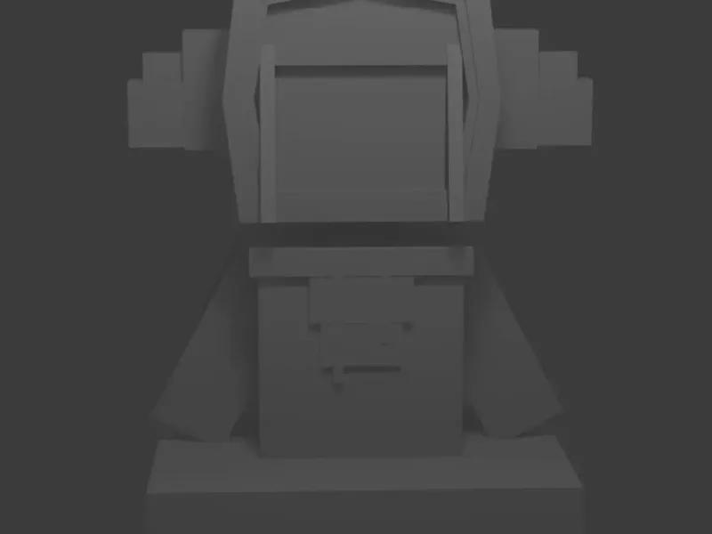 Gawr Gura low poly