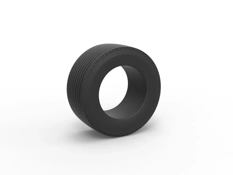 Super single semi tire 2 Scale 1:25