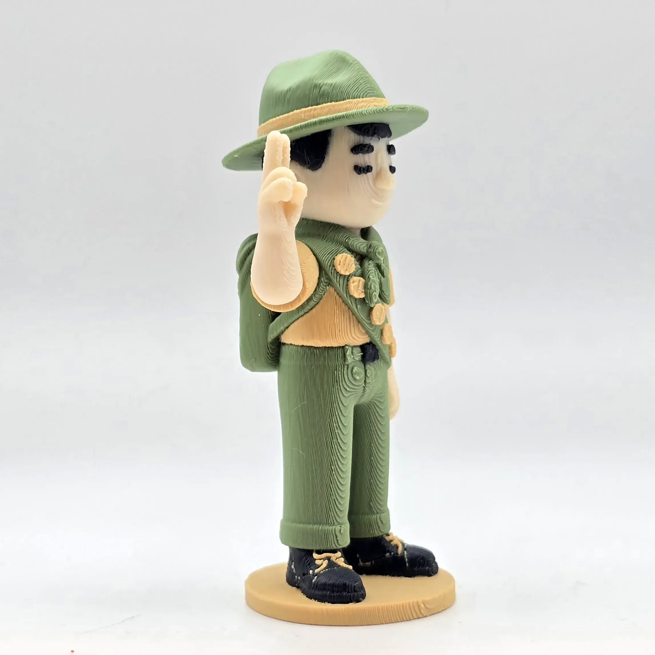 Boy Scout Figurine / Cake Topper