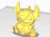 Stitch S Keychain-2